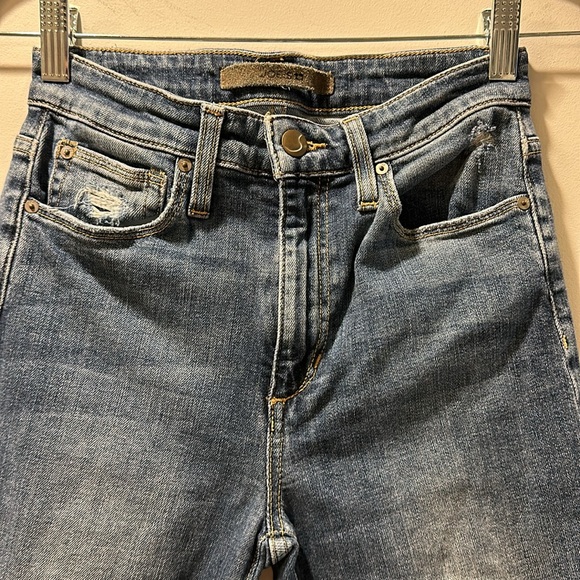 Joe’s Jeans High Waisted Ripped Knee Jeans - Picture 2 of 5